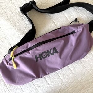 HOKA PURPLE BELT BAG SLING BAG